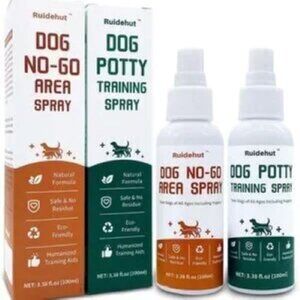 Petstoral Pet No-Go & Puppy Potty Training Spray 3.38 Fl Oz/100ml Kit (nib)